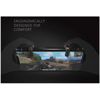 Bộ 2 Nút Bấm Cơ S4 Kim Loại Trong Suốt Hỗ Trợ Chơi Game PUBG Mobile, Ros Mobile