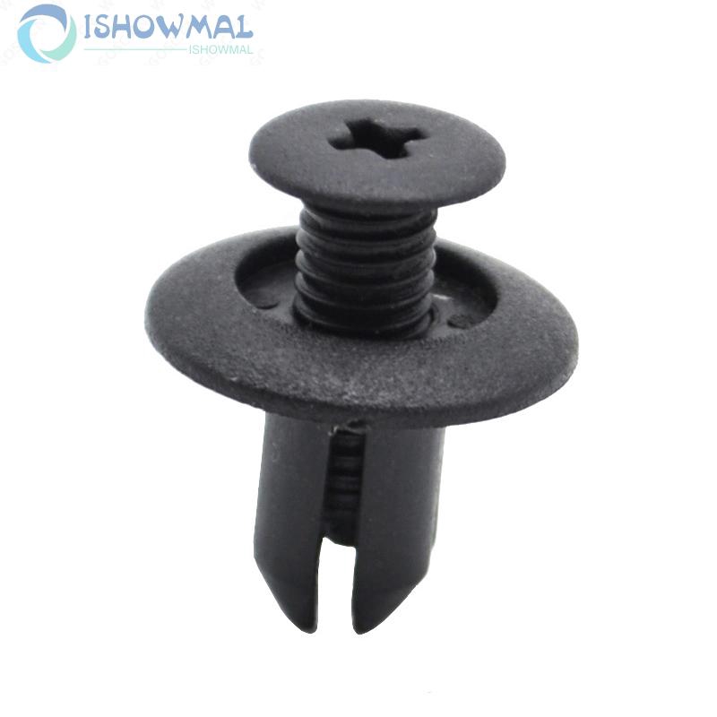 Set 100 đinh tán nhựa cỡ 8mm sửa chữa cho xe hơi tiện dụng