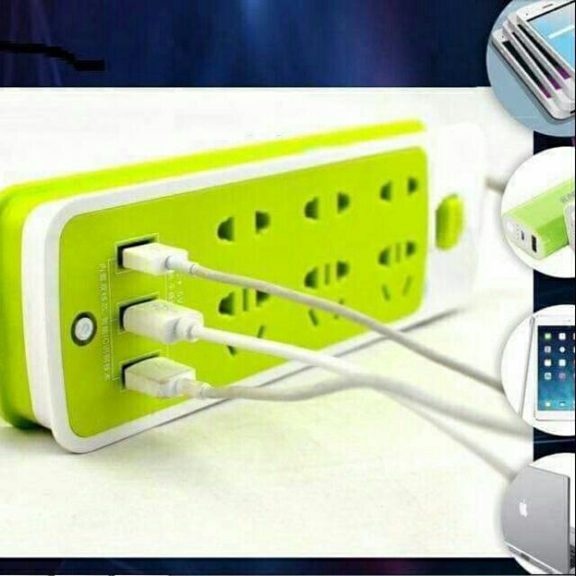 Ổ cắm điện 3 cổng USB