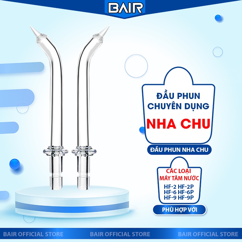 Đầu xịt nha chu máy tăm nước chính hãng Bair BF 8 Pro