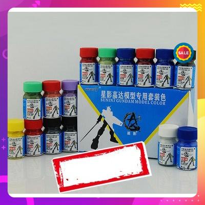 Sơn màu cơ bản gốc dầu UG01-UG15 Sunin 7 - Sơn mô hình