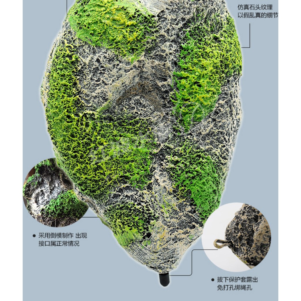 Mô hình đảo nổi trang trí bể cá