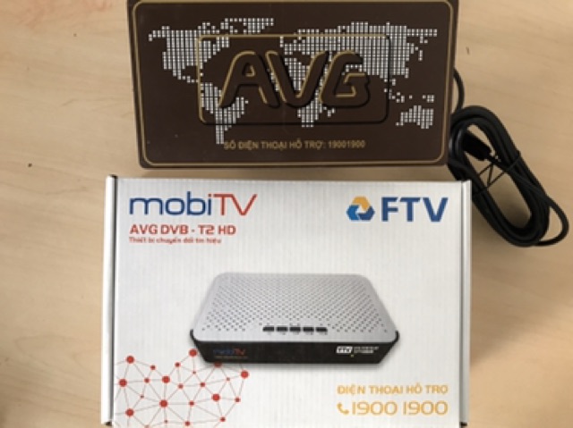 Đầu thu MobiTV FTV DVB-T2 kèm anten