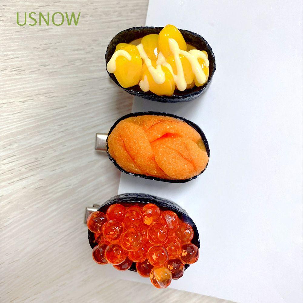 Kẹp Tóc Hình Sushi/Cá Nhân Tạo Dễ Thương Phong Cách Nhật Bản