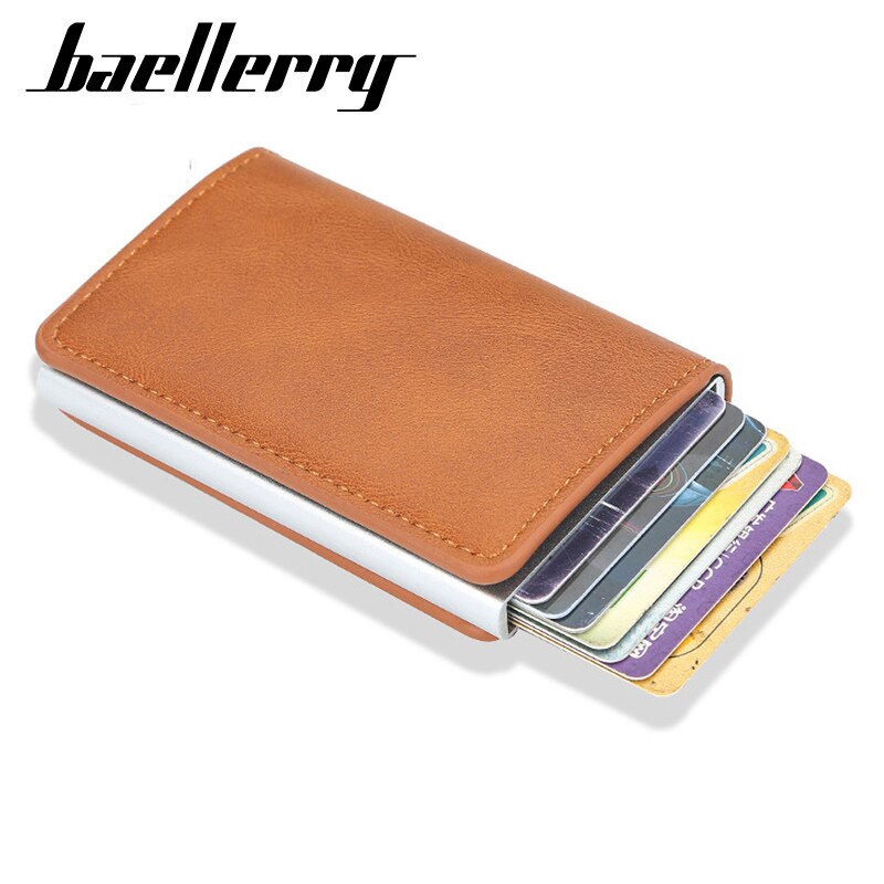 Ví Da PU Baellerry K9123 Thời Trang Cho Nam Giá Đỡ