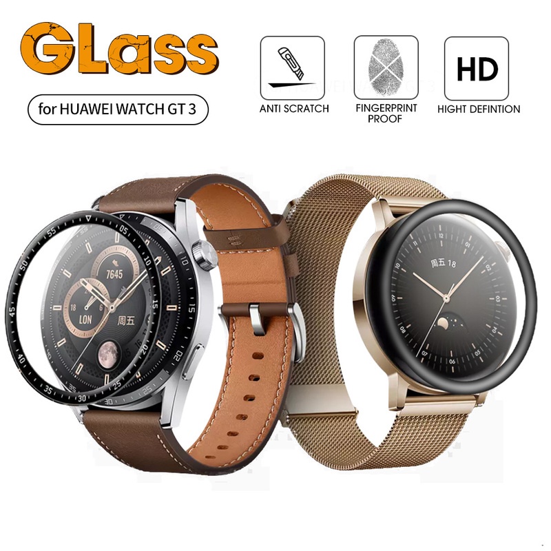 Kính cường lực HD bảo vệ mặt đồng hồ cho Huawei Watch GT3 46mm 42mm