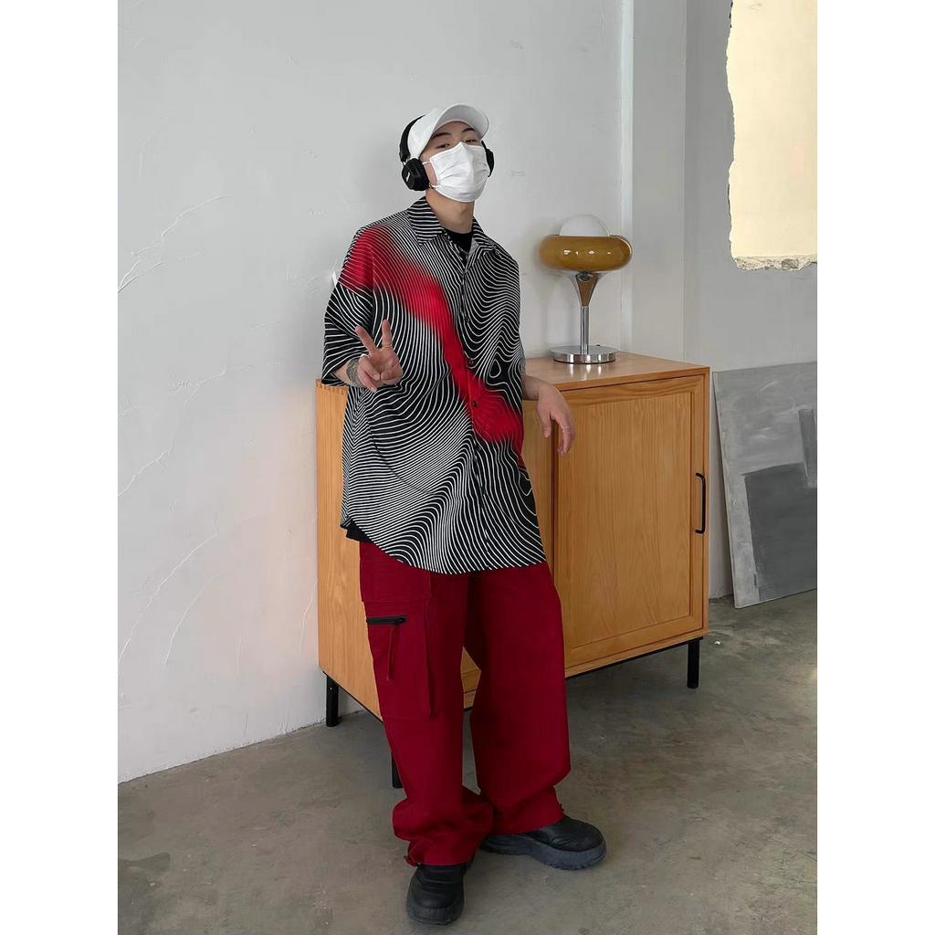 Áo Sơ Mi Nam Ngắn Tay Cổ Bẻ Thời Trang Hàn