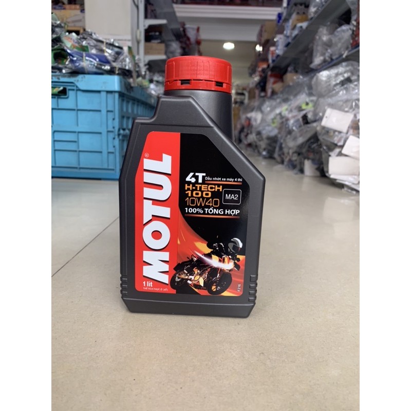 Dầu nhớt motul H-Tech 10W40.