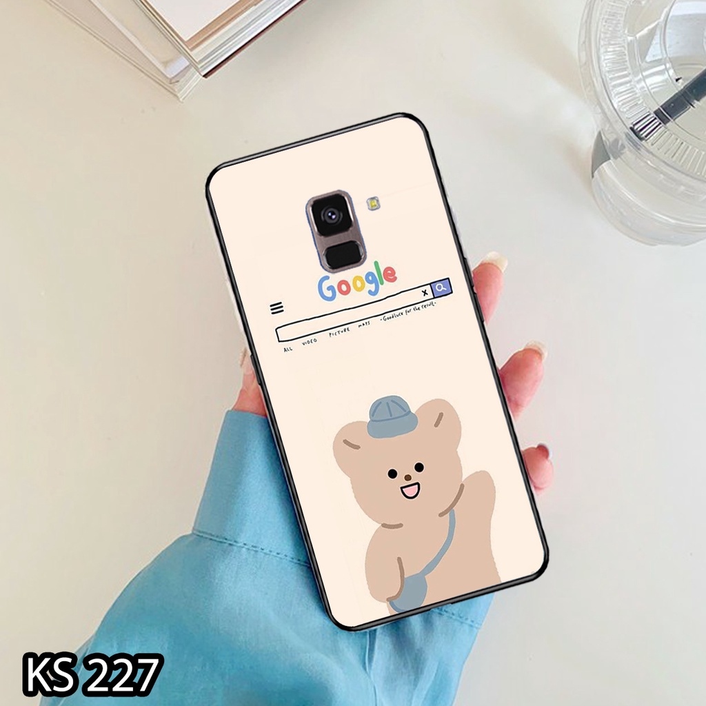 Ốp lưng Samsung A6-2018/A6 Plus/A8-2018/A8 Plus in hình Gấu nhỏ_KINGSTORE.HN_Ốp SS A6/A6 Plus /A8 /A8 Plus
