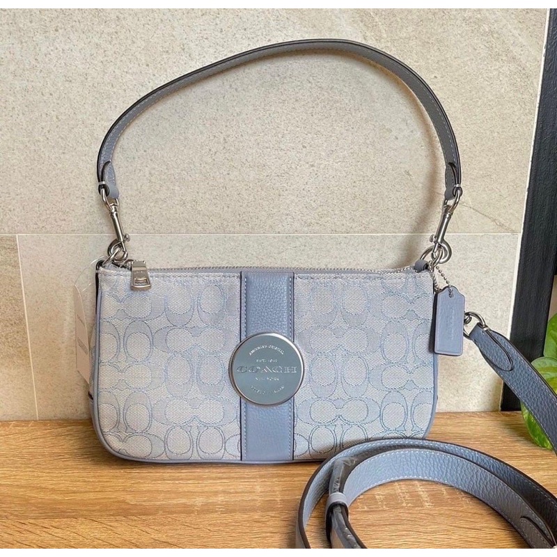 Túi Coach auth sale (3 màu : xanh lá , hồng, xanh)