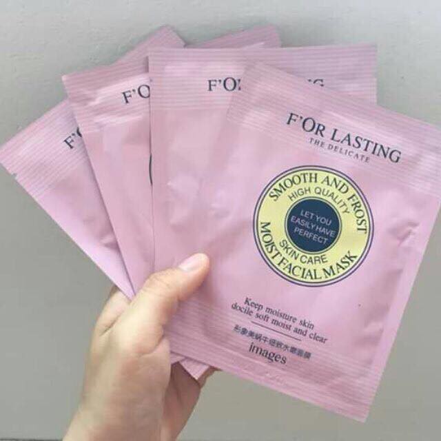 [RẺ VÔ ĐỊCH] Mặt nạ giấy dưỡng da mụn cấp ẩm thải độc ốc sên và bơ, hoa hồng, hoa lavender For Lasting Images | BigBuy360 - bigbuy360.vn