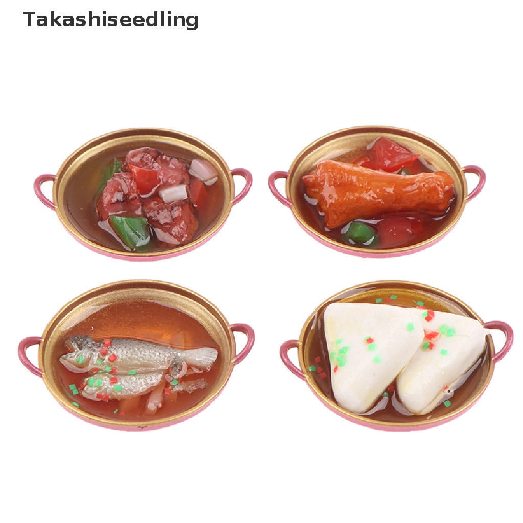 (Takashiseedling) Mô Hình Thức Ăn Trung Hoa 1 / 12 Trang Trí Nhà Búp Bê