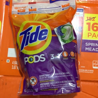 Loại 39 viên VIÊN GIẶT XẢ QUẦN ÁO TIDE PODS 3IN1