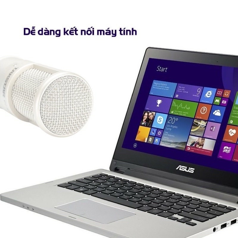 Mic thu âm Takstar Pc K200  1 năm - Mic livestream - Mic karaoke PC K200