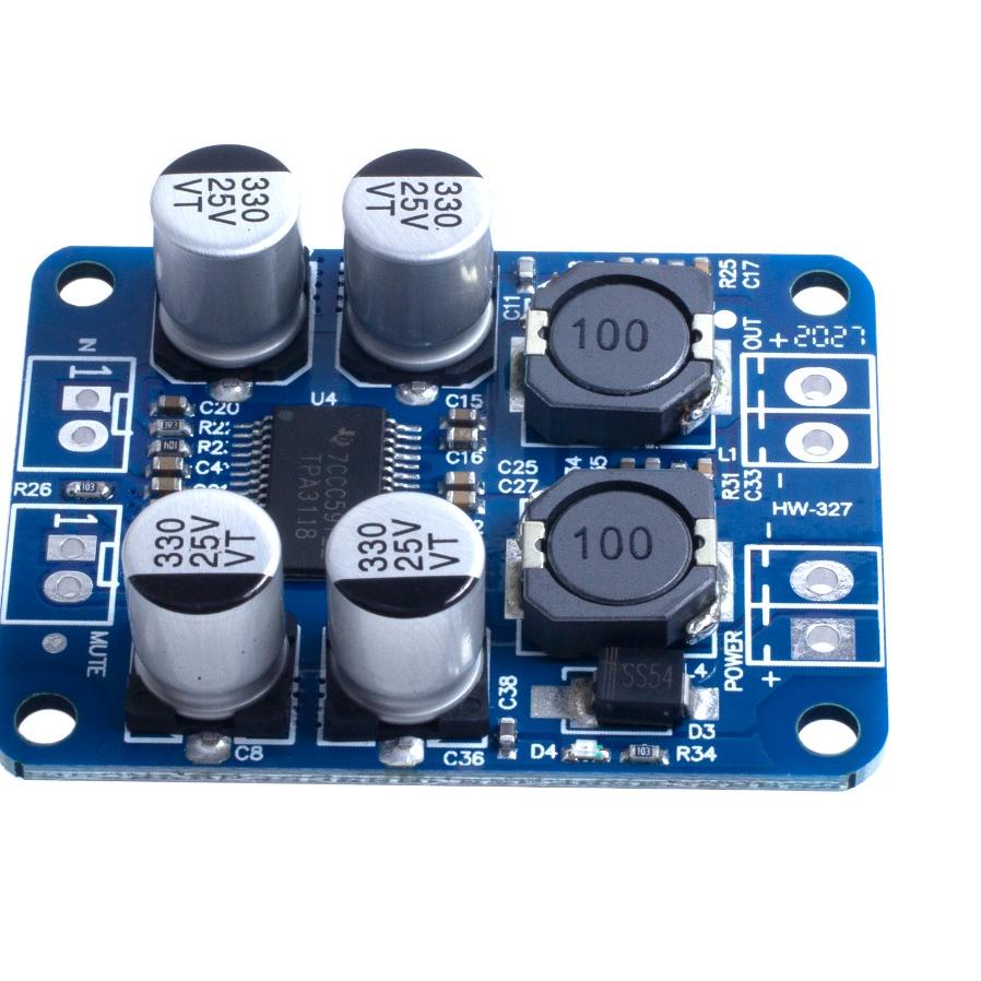 Bảng Mạch Khuếch Đại Công Suất Kỹ Thuật Số XH-M313 TPA3118 PBTL Mono 1x60W 12V 24V