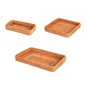 Khay mây guột đựng đồ ăn