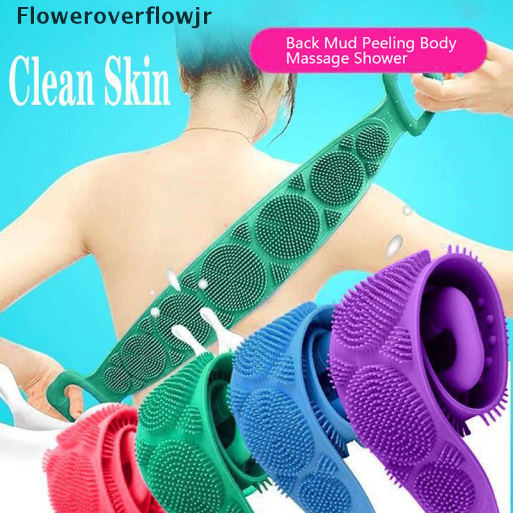 Bàn Chải Silicone Chà Lưng Massage Cơ Thể Khi Tắm