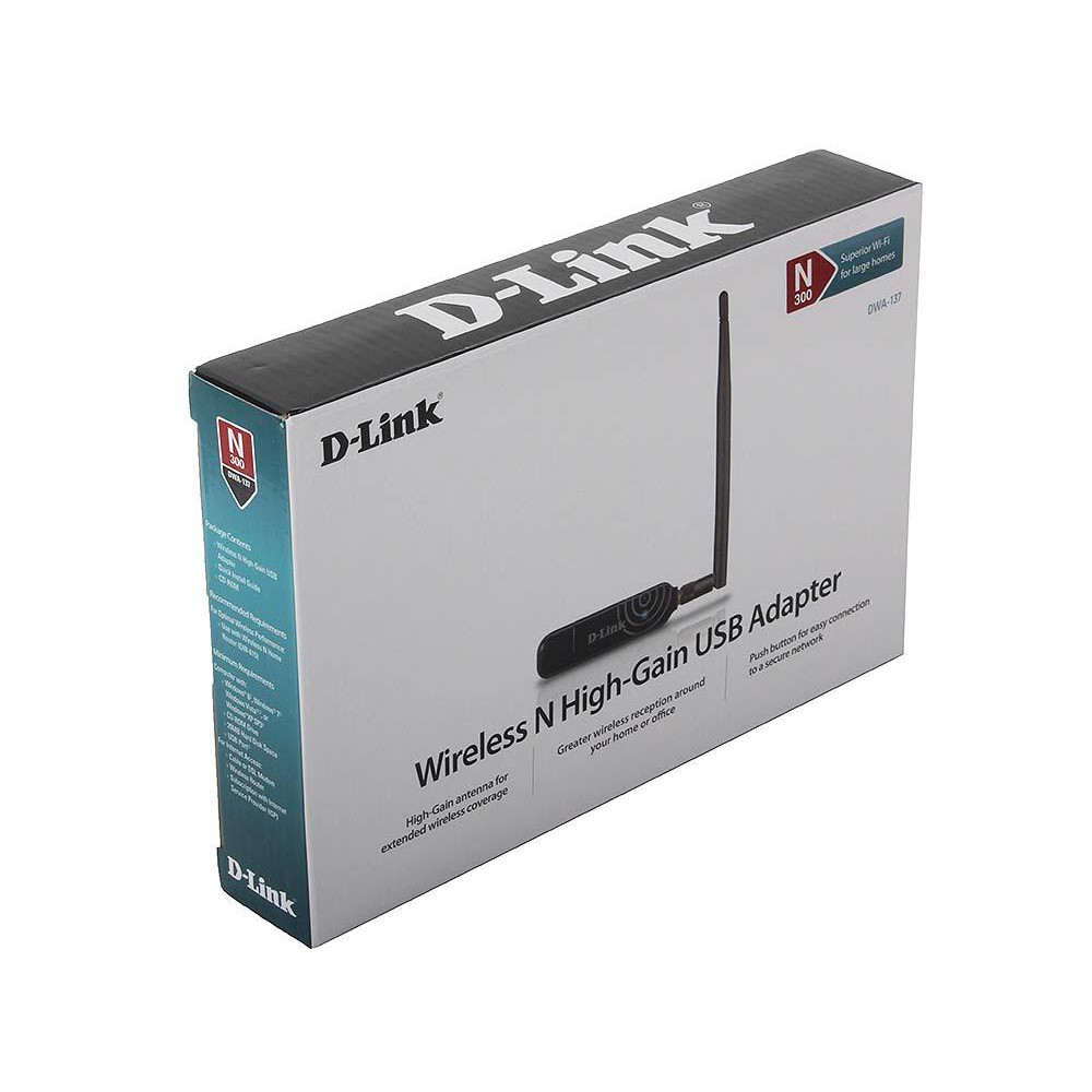 Bộ Chuyển Đổi Usb Không Dây D-Link Dwa 137 N300