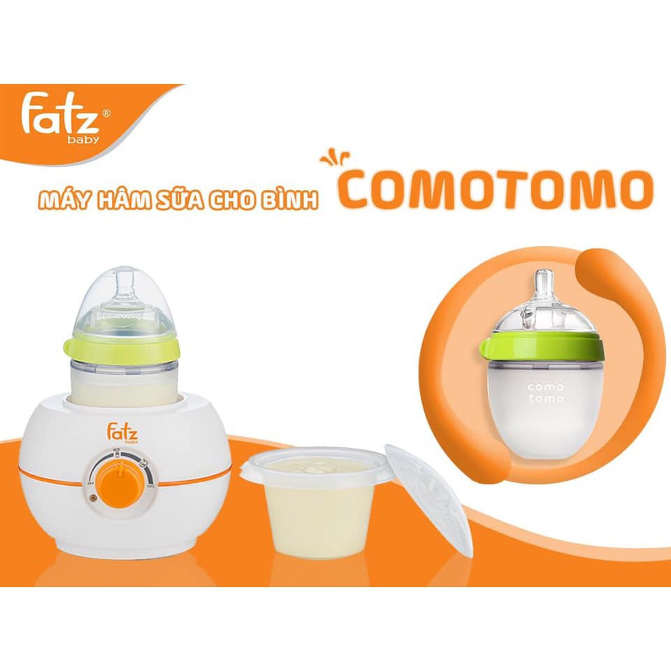 [BH 12 tháng] Máy hâm sữa bình cổ siêu rộng Fatz Baby