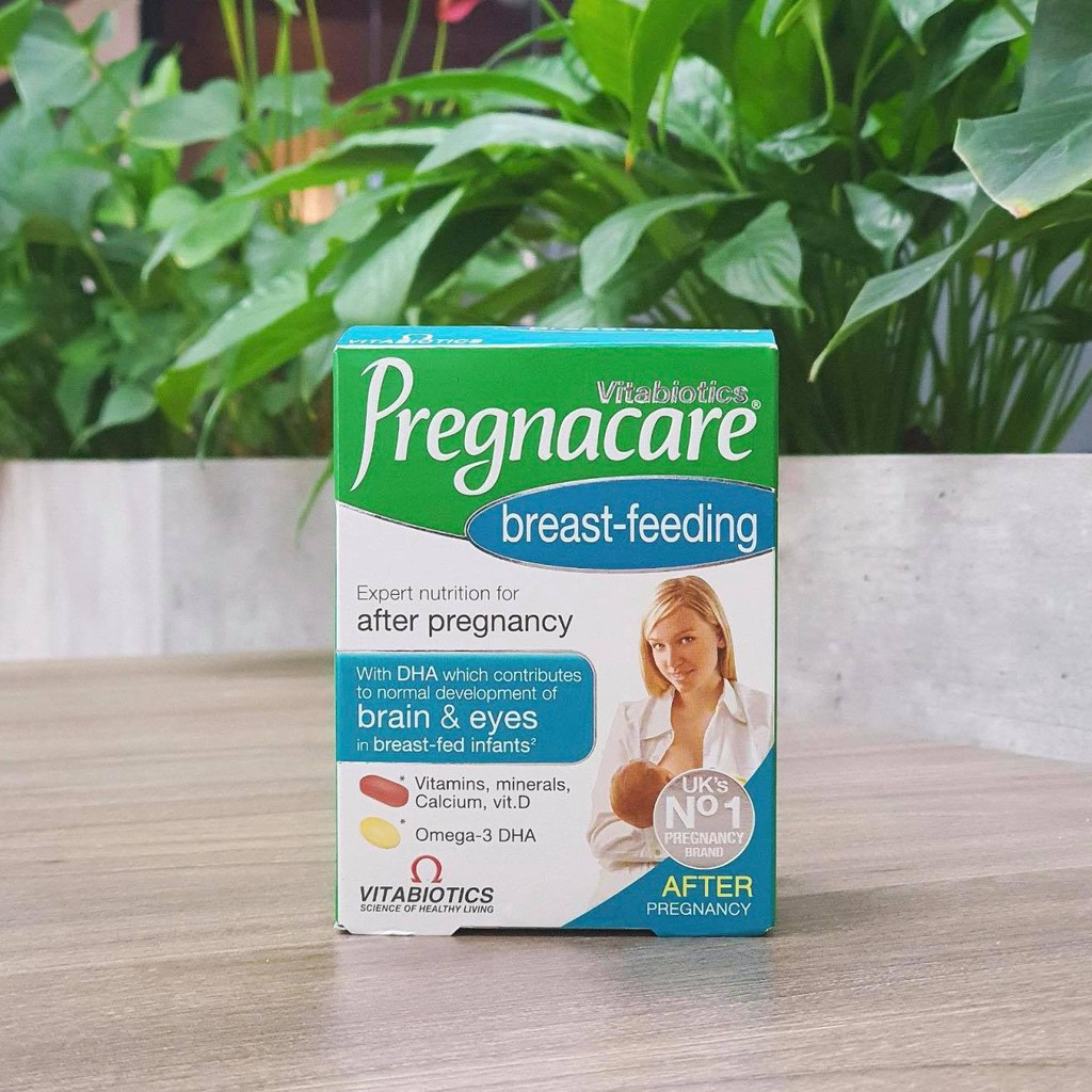 Viên Uống Lợi Sữa Bổ Sung Vitamin Tổng Hợp Sau Sinh Pregnacare Breastfeeding