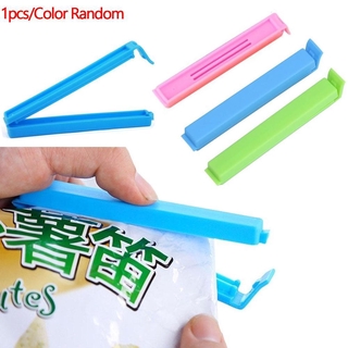 Kẹp đóng kín miệng túi thực phẩm đồ ăn vặt trà giữ tươi chống ẩm 11cm màu sắc ngẫu nhiên