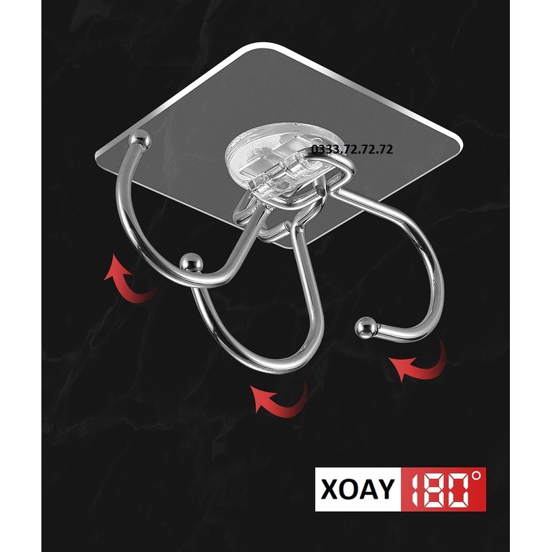 Móc treo đa năng dán tường - Loại móc dài