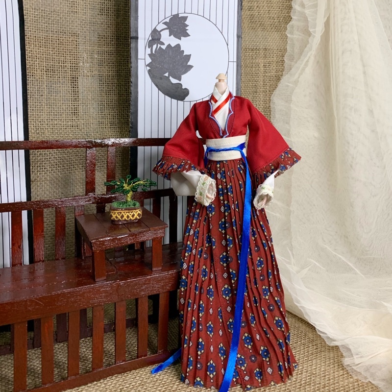 trang phục cổ trang búp bê khớp size 1/6