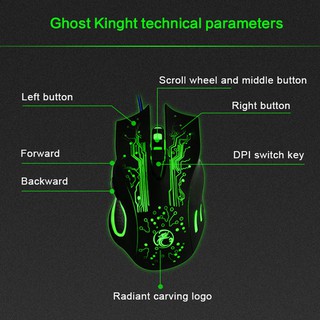 Chuột chơi game Apedra Gaming X9