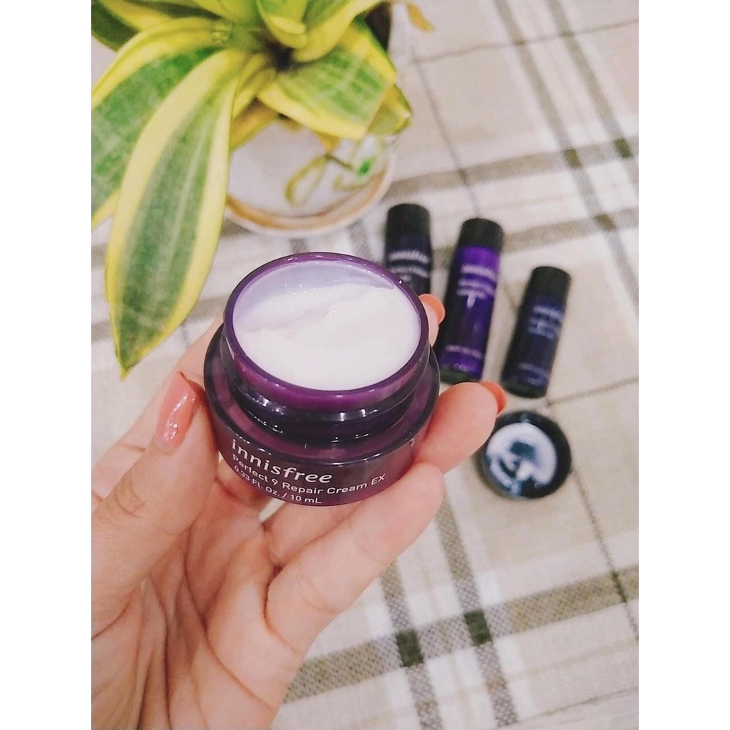 KEM CHỐNG LÃO HÓA INNISFREE PERFECT 9 REPAIR CREAM EX 10ML CHÍNH HÃNG - 11441