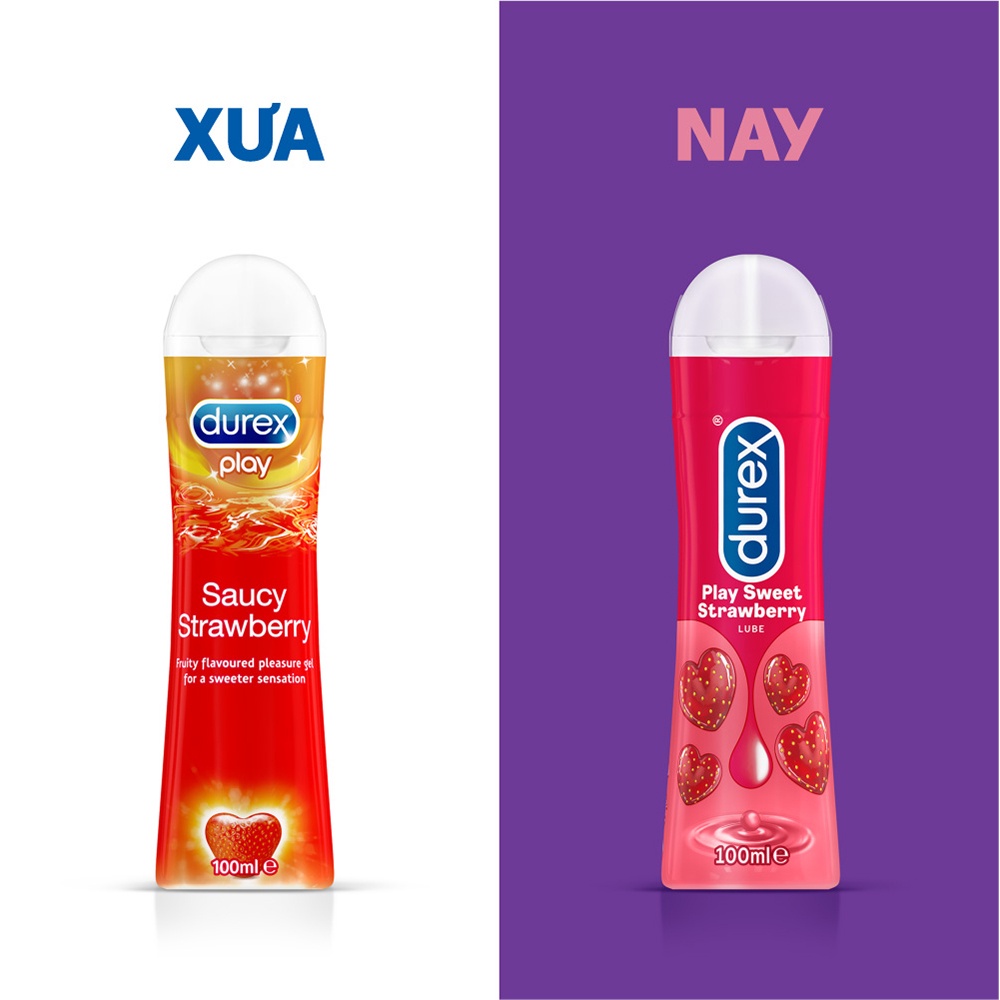 Gel bôi trơn Durex Play Strawberry 100ml