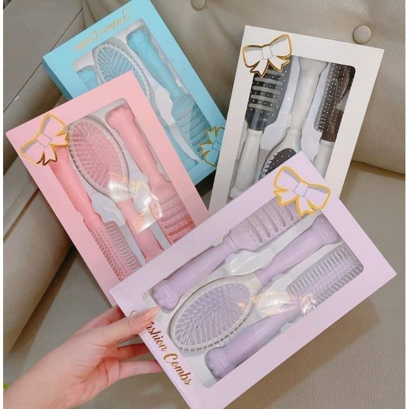 Set lược chải tóc tạo kiểu chuyên nghiệp thiết thực dành cho chị em