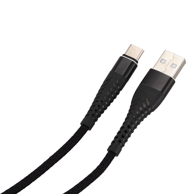 1 Dây Cáp Sạc Nhanh Usb Type C 3ft Bện Nylon Cho Samsung Galaxy Note 8 S8 Plus Lg G5 G6 V30 Htc 10 Nexus 5x / 6p