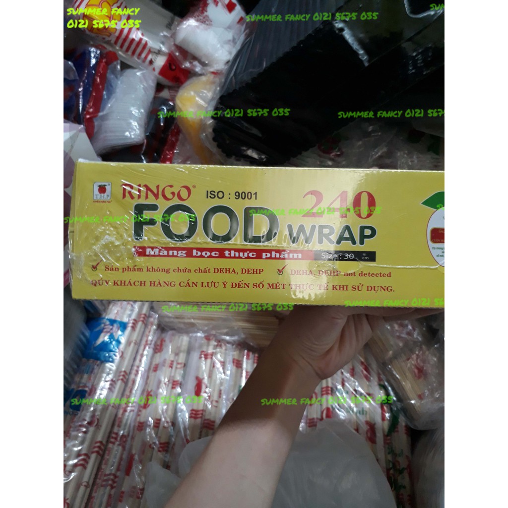 Màng Bọc Thực Phẩm PVC 250 - Ringo, Mango Food Wrap Film