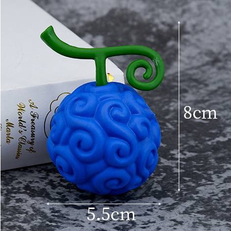 Set 6 Đồ trang trí Trái Cây Ác Quỷ Trong One Piece Trang Trí
