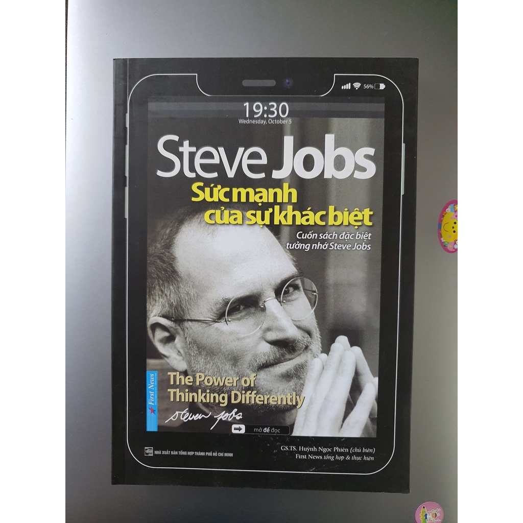 Sách Steve Jobs - Sức Mạnh Của Sự Khác Biệt (Tái Bản)