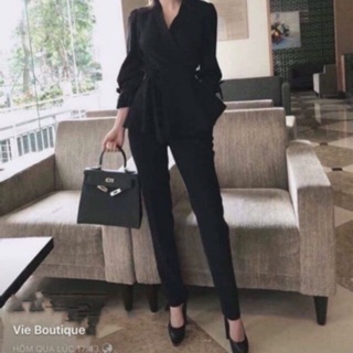 Set áo peplum + quần