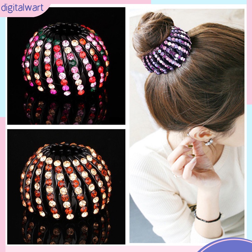 Dụng Cụ Búi Tóc Đính Đá Thời Trang Dành Cho Nữ