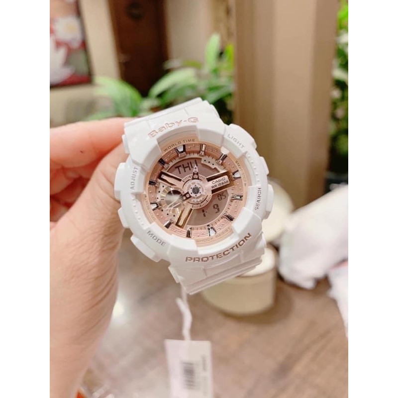 Đồng hồ nữ 𝗖𝗮𝘀𝗶0 𝗕𝗮𝗯𝘆𝗚 𝗕𝗔𝟭𝟭𝟬 - 𝟳𝗔1 .
