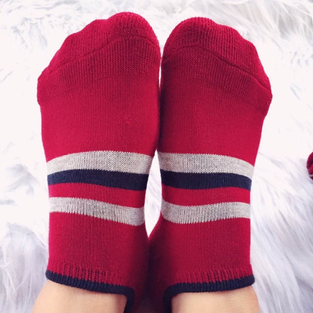 🧦 Combo 5 Đôi Tất Vớ Skechers Sport Cao Cấp Xù Dày Unisex Xuất Dư Thể Thao Cổ Ngắn T16 ⚡