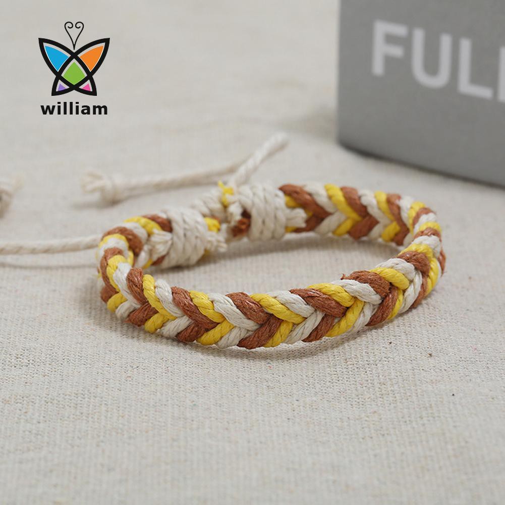 Vòng Tay Dây Bện Phong Cách Cổ Điển Boho Nhiều Màu Sắc | BigBuy360 - bigbuy360.vn