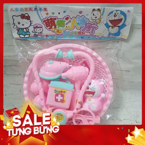 [Giá Rẻ] Rổ bác sĩ đồ chơi Doraemon, Kitty (789S)