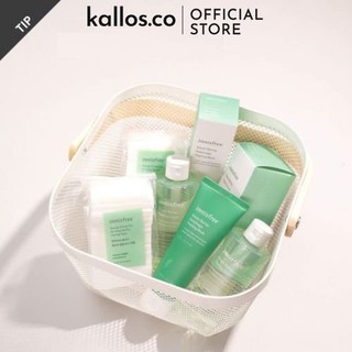 Bộ Chăm Sóc Da Innisfree Green Barley Peeling Toner, Gommage Peeling Mask, Spongy Toning Pad - Kallos Vietnam