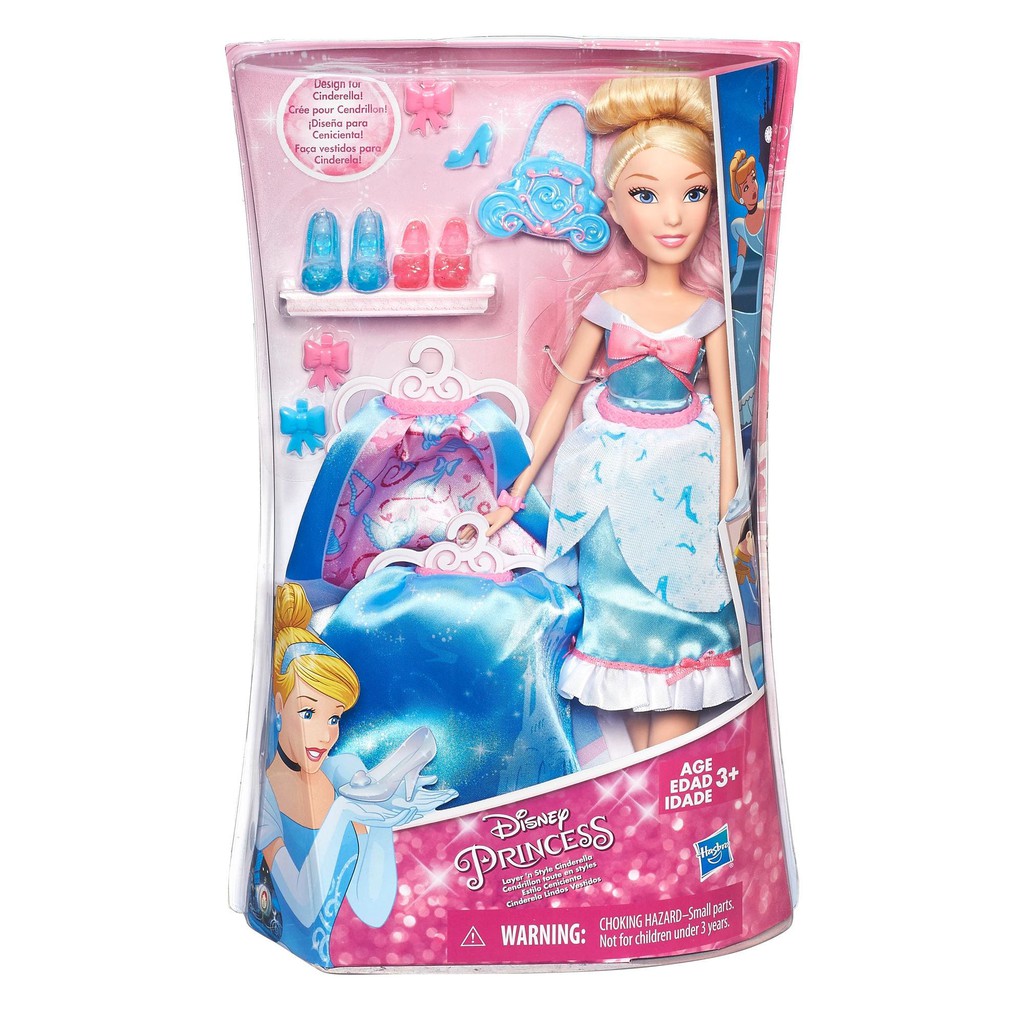 Búp bê Công Chúa Lọ Lem Thời Trang Disney Princess Layer 'N Style Cinderella (Mỹ)