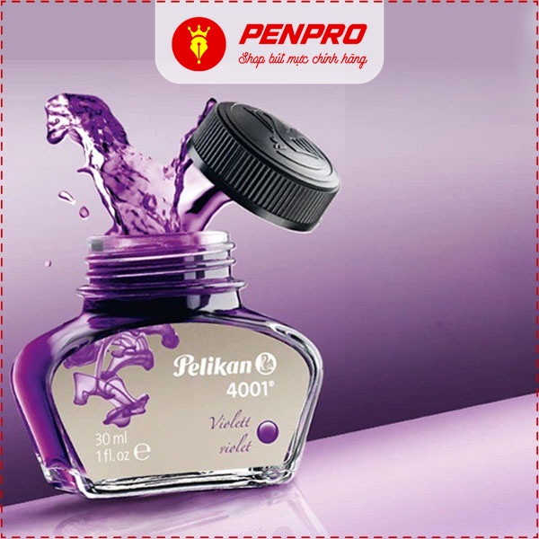 Mực Pelikan 62,5 ml Tím, Mực Cao Cấp chính hãng, vbigvietnam