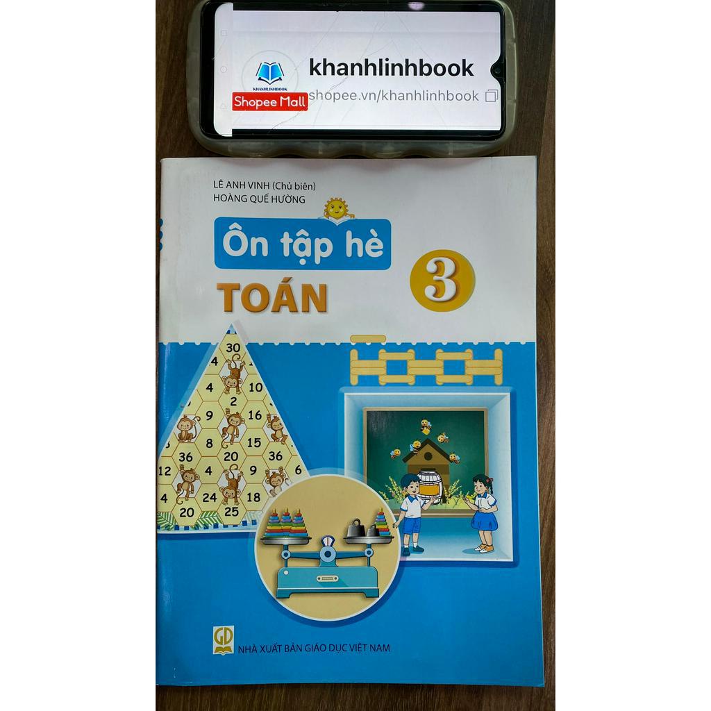 Sách - Ôn tập hè toán + tiếng việt 3 (DN)