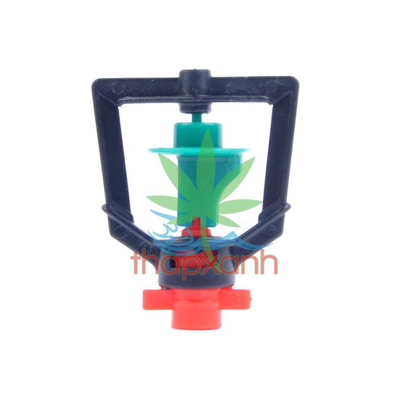 Bộ 10 đầu tưới xoay 360° chân cắm 6mm Ren 21