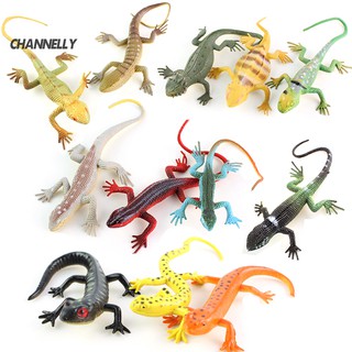 Set 12 Mô Hình Thằn Lằn Mini Đồ Chơi Cho Bé