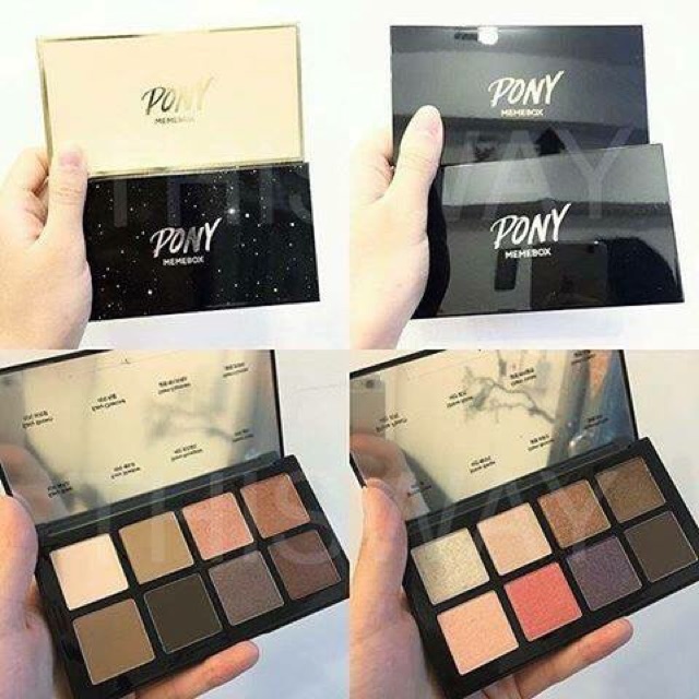 Combo 4 bảng mắt 8 ô Pony