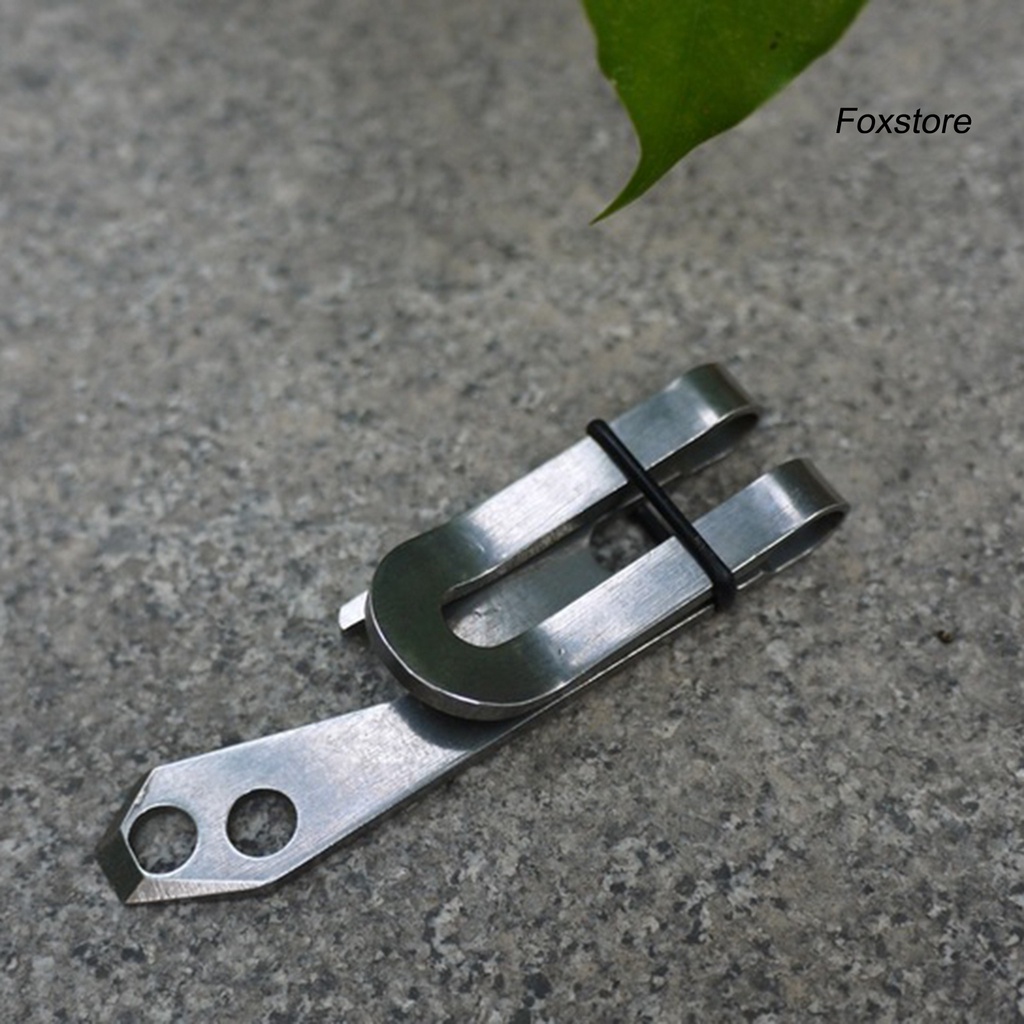 Kẹp Tiền Mini Bằng Thép Không Gỉ Đa Năng Tiện Dụng