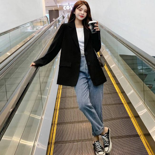 Áo Khoác blazer Dáng Rộng Phong Cách Hàn Quốc Cổ Điển Thời Trang Xuân Thu 2022 Mới | BigBuy360 - bigbuy360.vn